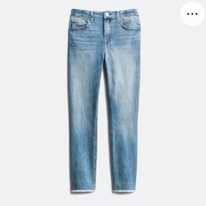 Light Blue Cropped Women's Jeans